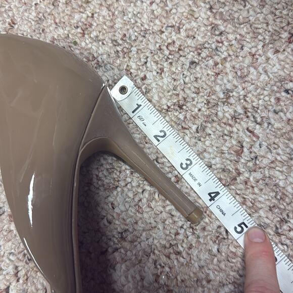 French connection beige heels, size US 9.5, Elvia• D'Orsay Dress Pump - Picture 5 of 5